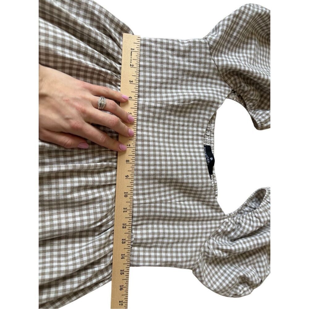 Tuckernuck Pomander Place Beachwood Gingham Abigail Dress size S Mini - Picture 6 of 12